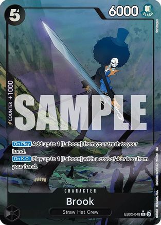 Brook (Alternate Art) (EB02-048)  [Extra Booster: Anime 25th Collection] Foil