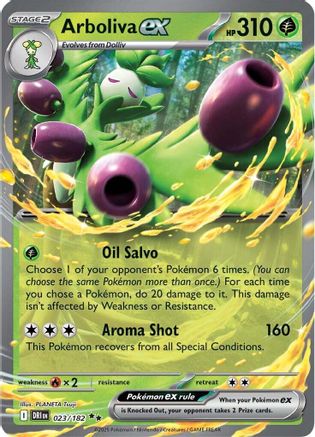 Arboliva ex 023/182 [SV10 Destined Rivals]  - Holofoil