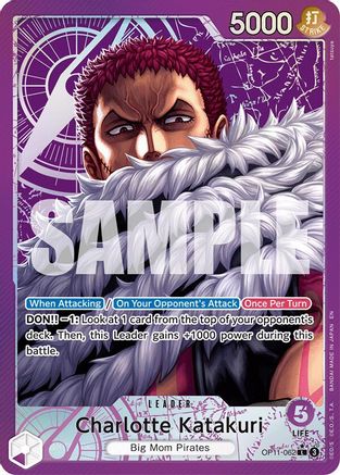 Charlotte Katakuri (062) (Alternate Art) (OP11-062)  [A Fist of Divine Speed] Foil