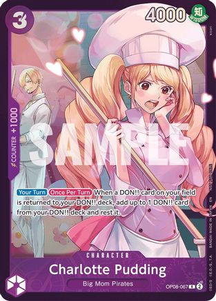Charlotte Pudding (Store Treasure Cup 2025) (OP08-067)  [One Piece Promotion Cards] Foil