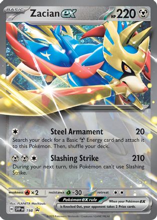 Zacian ex 198 [SV Scarlet & Violet Promo Cards]  - Holofoil