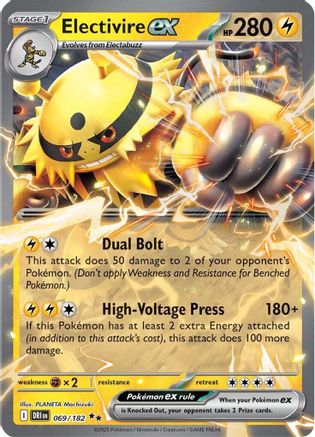 Electivire ex 069/182 [SV10 Destined Rivals]  - Holofoil