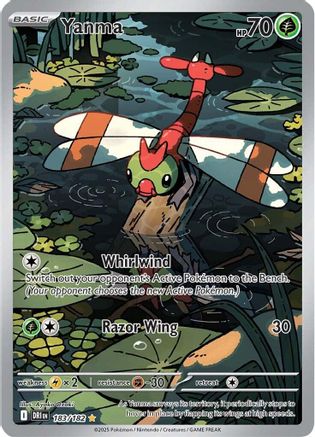 Yanma 183/182 [SV10 Destined Rivals]  - Holofoil