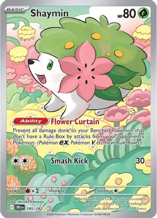 Shaymin 185/182 [SV10 Destined Rivals]  - Holofoil