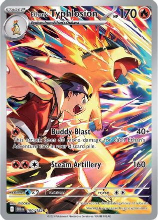 Ethan's Typhlosion 190/182 [SV10 Destined Rivals]  - Holofoil