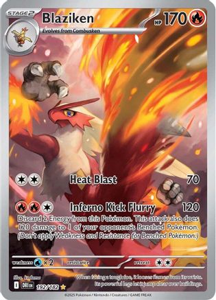 Blaziken 192/182 [SV10 Destined Rivals]  - Holofoil