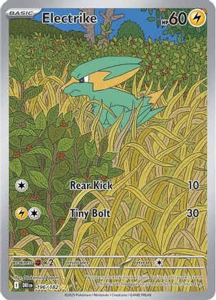Electrike 196/182 [SV10 Destined Rivals]  - Holofoil