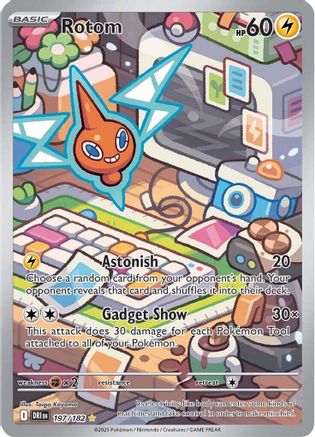 Rotom 197/182 [SV10 Destined Rivals]  - Holofoil