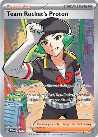 Team Rocket's Proton 227/182 [SV10 Destined Rivals]  - Holofoil