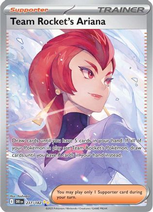 Team Rocket's Ariana 237/182 [SV10 Destined Rivals]  - Holofoil