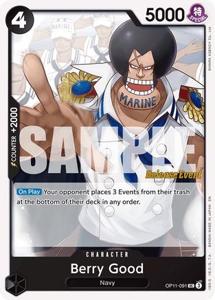 Berry Good (OP11-091)  [A Fist of Divine Speed Release Event Cards]