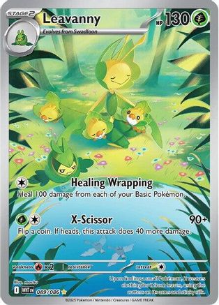Leavanny 089/086 [SV White Flare]  - Holofoil