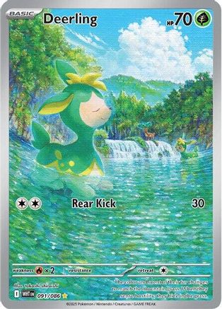 Deerling 091/086 [SV White Flare]  - Holofoil