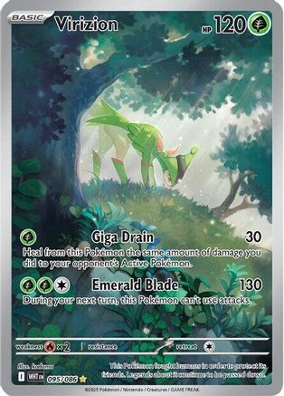 Virizion 095/086 [SV White Flare]  - Holofoil