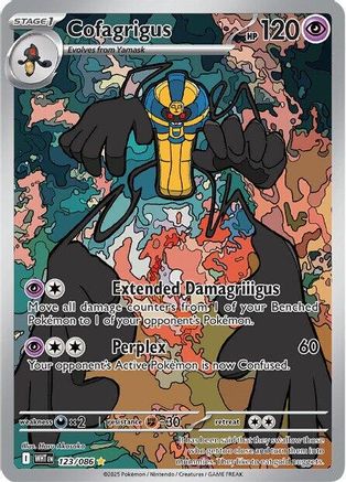 Cofagrigus 123/086 [SV White Flare]  - Holofoil