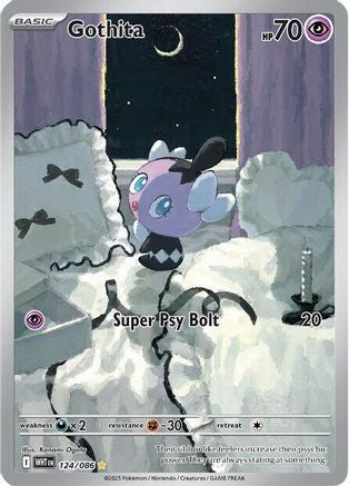 Gothita 124/086 [SV White Flare]  - Holofoil