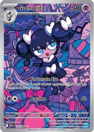 Gothorita 125/086 [SV White Flare]  - Holofoil