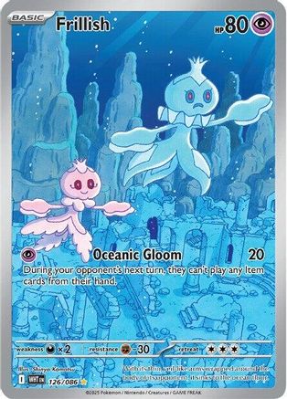 Frillish 126/086 [SV White Flare]  - Holofoil