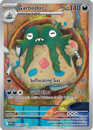 Garbodor 141/086 [SV White Flare]  - Holofoil