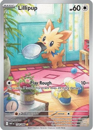 Lillipup 154/086 [SV White Flare]  - Holofoil