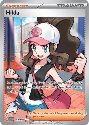 Hilda 164/086 [SV White Flare]  - Holofoil