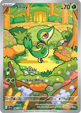 Snivy 087/086 [SV Black Bolt]  - Holofoil