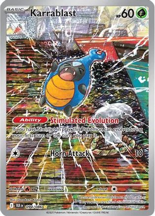 Karrablast 094/086 [SV Black Bolt]  - Holofoil