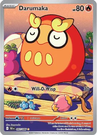 Darumaka 097/086 [SV Black Bolt]  - Holofoil