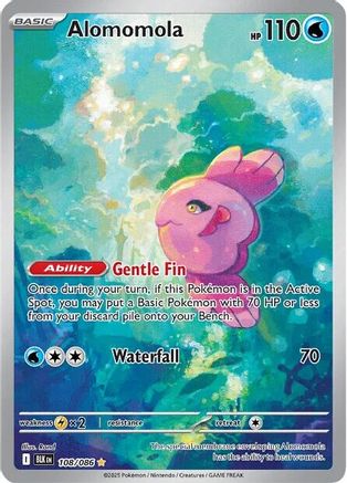 Alomomola 108/086 [SV Black Bolt]  - Holofoil
