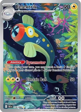Eelektrik 114/086 [SV Black Bolt]  - Holofoil