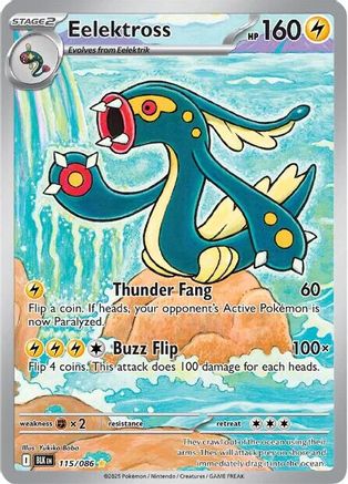 Eelektross 115/086 [SV Black Bolt]  - Holofoil