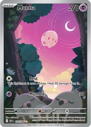 Munna 116/086 [SV Black Bolt]  - Holofoil