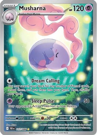 Musharna 117/086 [SV Black Bolt]  - Holofoil