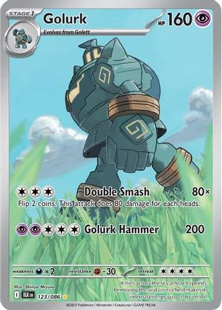 Golurk 123/086 [SV Black Bolt]  - Holofoil