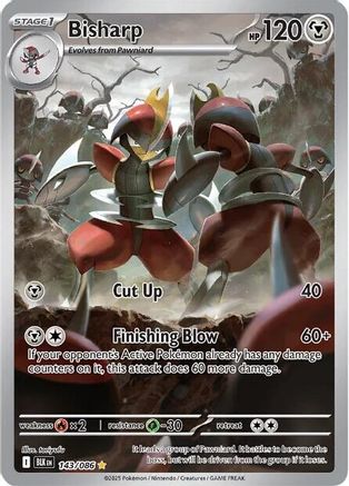 Bisharp 143/086 [SV Black Bolt]  - Holofoil