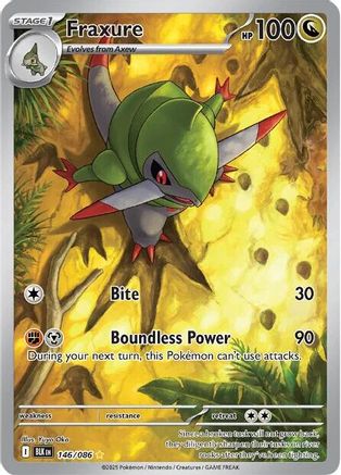 Fraxure 146/086 [SV Black Bolt]  - Holofoil