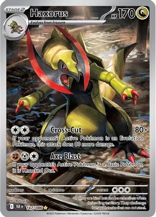 Haxorus 147/086 [SV Black Bolt]  - Holofoil