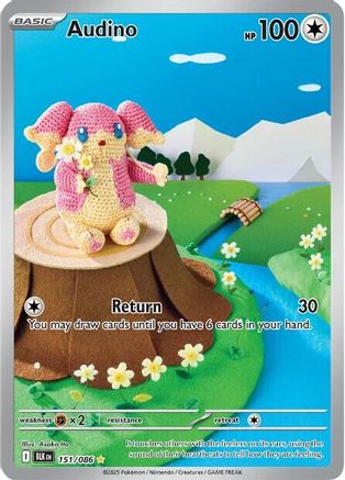 Audino 151/086 [SV Black Bolt]  - Holofoil