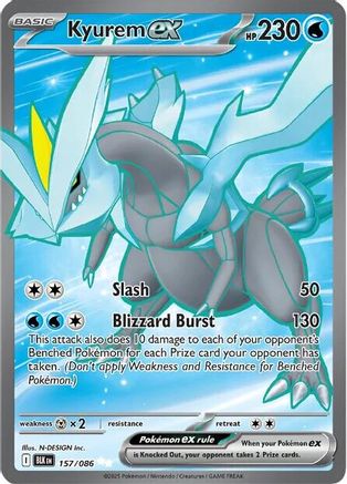 Kyurem ex 157/086 [SV Black Bolt]  - Holofoil