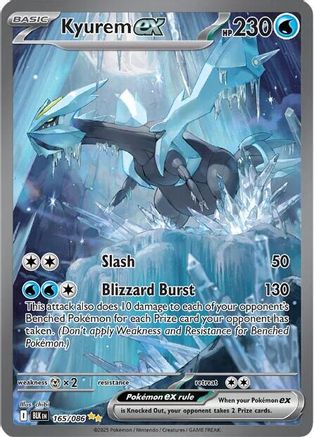 Kyurem ex 165/086 [SV Black Bolt]  - Holofoil