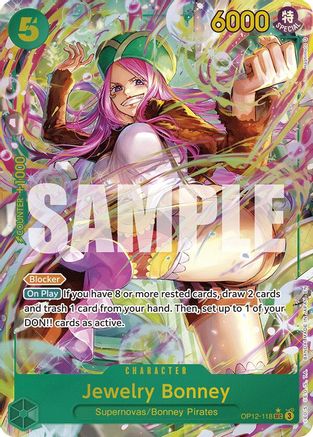 Jewelry Bonney (118) (Alternate Art) (OP12-118)  [Legacy of the Master] Foil