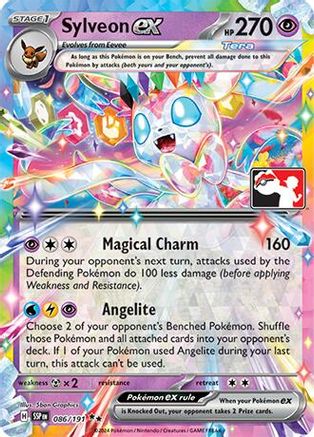 Sylveon ex 086 [Prize Pack Series Cards]  - Holofoil