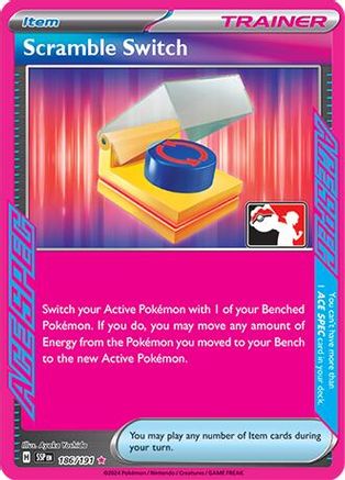 Scramble Switch 186 [Prize Pack Series Cards]  - Holofoil