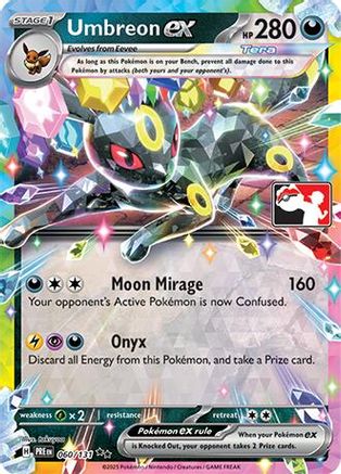 Umbreon ex 060/131 [Prize Pack Series Cards]  - Holofoil