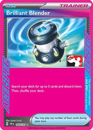 Brilliant Blender 164 [Prize Pack Series Cards]  - Holofoil