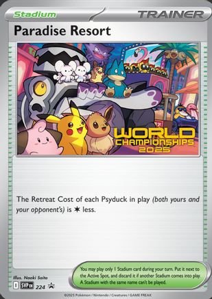 Paradise Resort 224 [SV Scarlet & Violet Promo Cards]