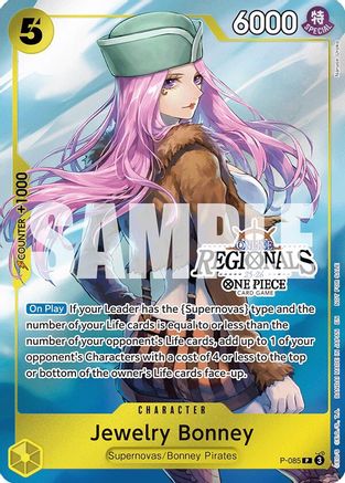 Jewelry Bonney (Online Regional Participation Pack 2025 Vol.2) (P-085)  [One Piece Promotion Cards] Foil