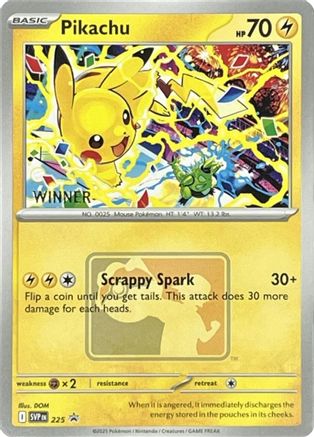 Pikachu 225 [SV Scarlet & Violet Promo Cards]