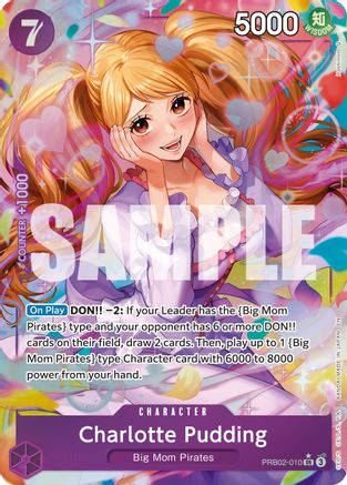 Charlotte Pudding - PRB02-010 (Alternate Art) (PRB02-010)  [Premium Booster -The Best- Vol. 2] Foil