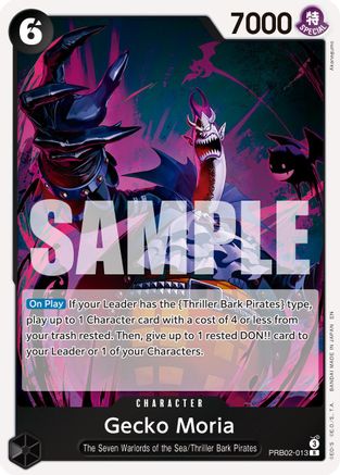 Gecko Moria (PRB02-013)  [Premium Booster -The Best- Vol. 2] Foil